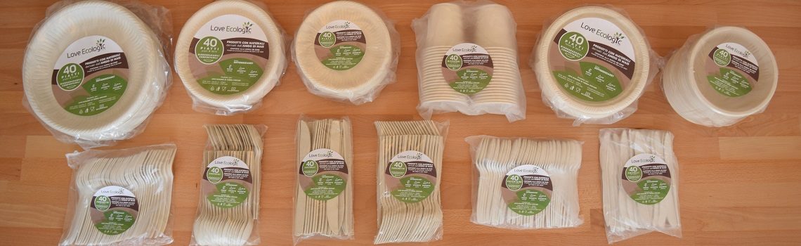 Stoviglie BIODEGRADABILI & COMPOSTABILI